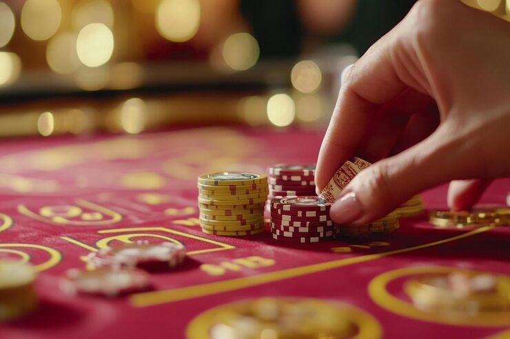 galaxy slot88 live blackjack table on mobile screen with dealer and betting interface